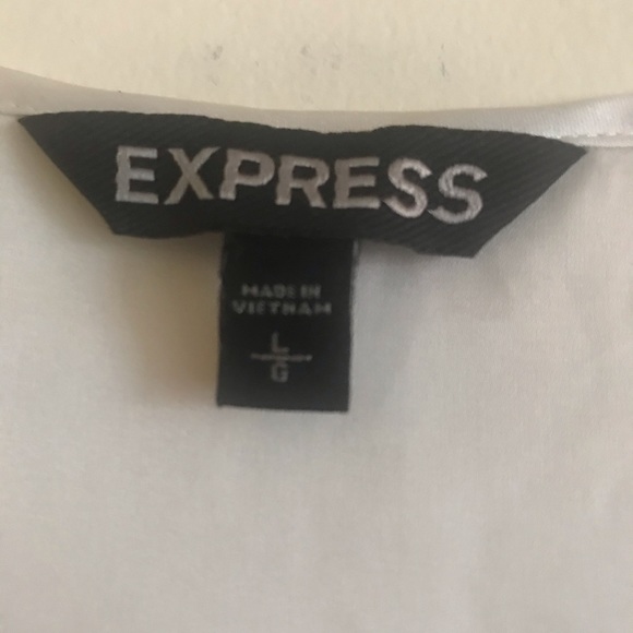 Express basic white shirt - Picture 2 of 4